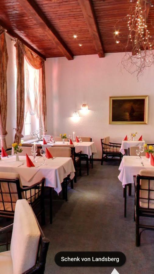 Hotel & Restaurant Schenk Von Landsberg تويبيتز المظهر الخارجي الصورة