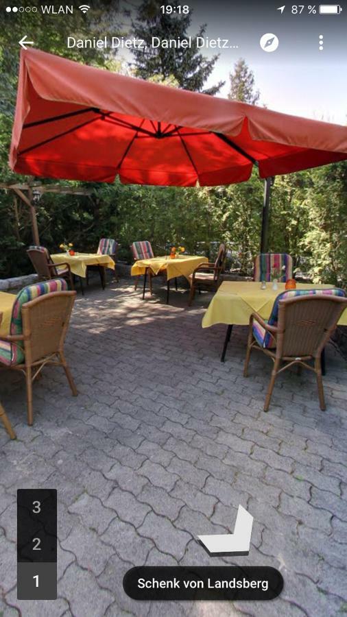 Hotel & Restaurant Schenk Von Landsberg تويبيتز المظهر الخارجي الصورة