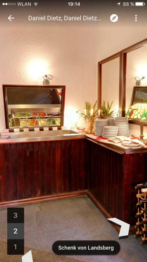 Hotel & Restaurant Schenk Von Landsberg تويبيتز المظهر الخارجي الصورة