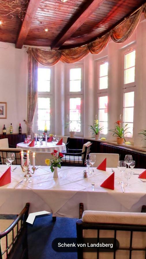 Hotel & Restaurant Schenk Von Landsberg تويبيتز المظهر الخارجي الصورة